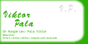 viktor pala business card